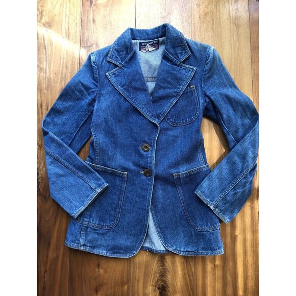 Vintage Pentimento Brittania Denim Jean Jacket B-14 / 7 - Picture 1 of 12